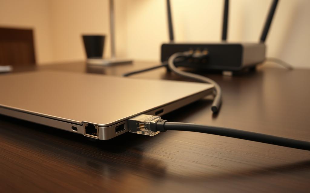 Ethernet connection setup