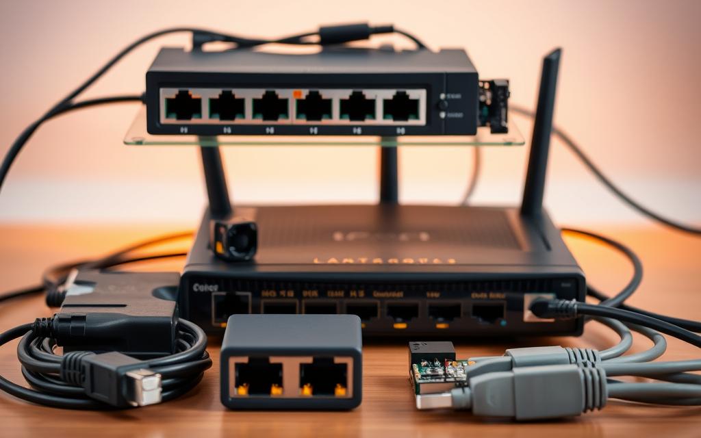 LAN hardware components