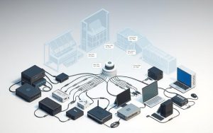 a computer network covering a small physical area