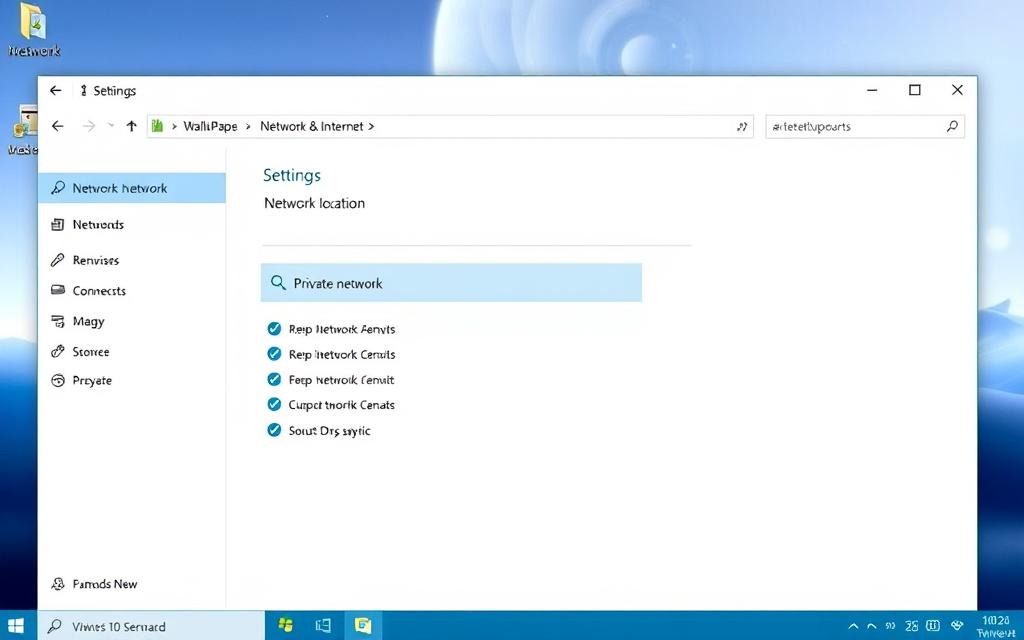 windows 10 private network settings